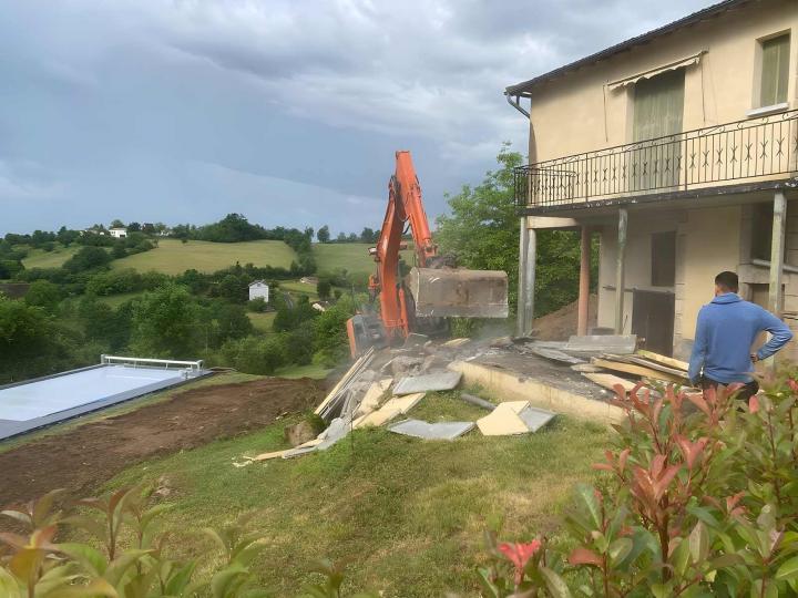 Démolition par des professionnels Figeac